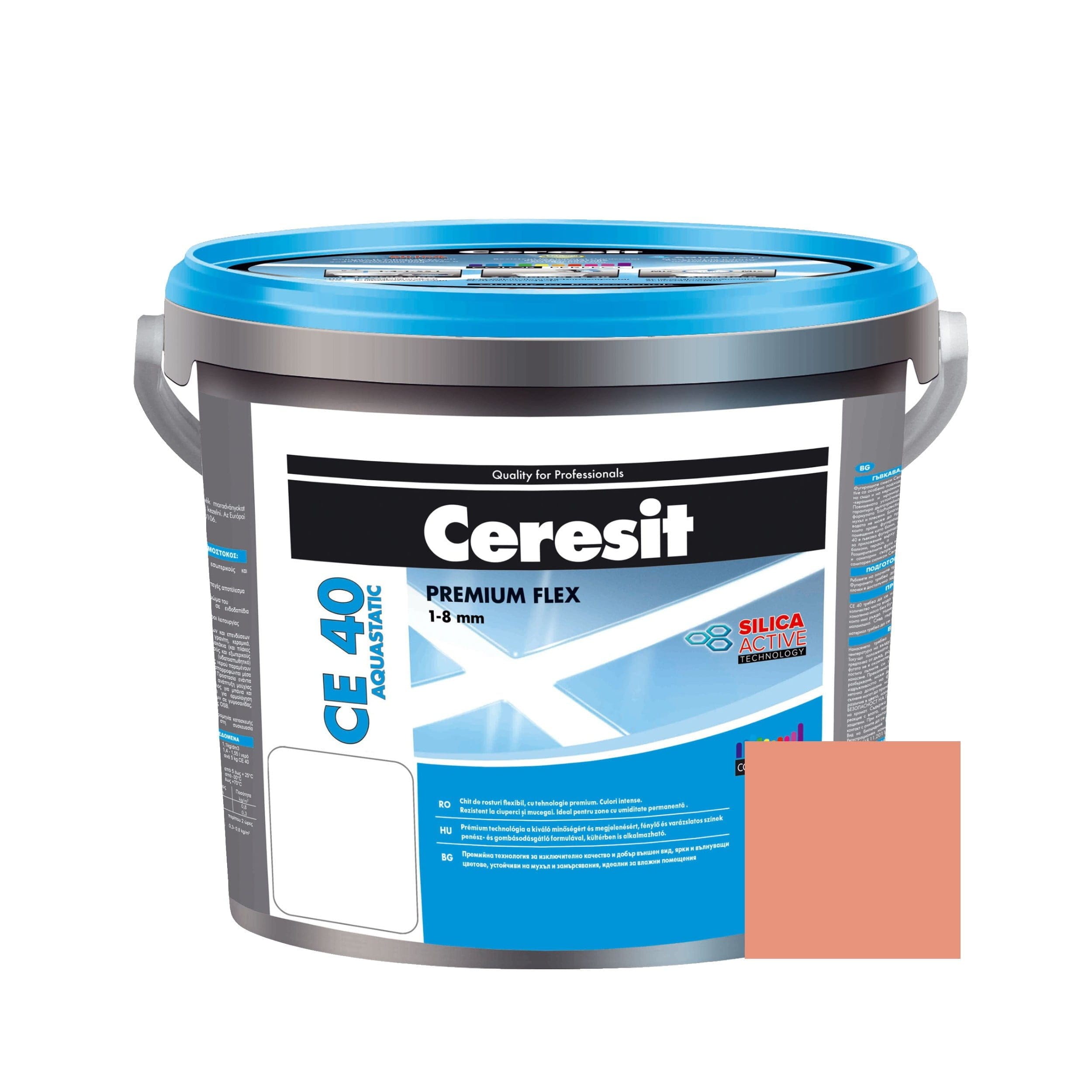 Chit de rosturi gresie si faianta Chit de rosturi gresie si faianta CE 40 pink interior exterior 2 kg Ceresit
