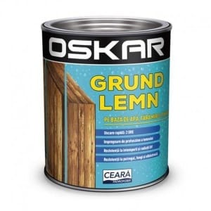 Grund pentru lemn, incolor, 0.75 L, pe baza de apa, Oskar