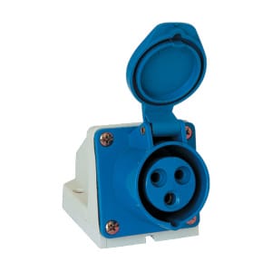Priza fixa, HT-123, 32A, IP44, 1P+N+E, 230V, Elmark