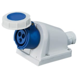 Priza fixa, HTN-1231, 32A, IP67, 1P+N+E, 230V, Elmark