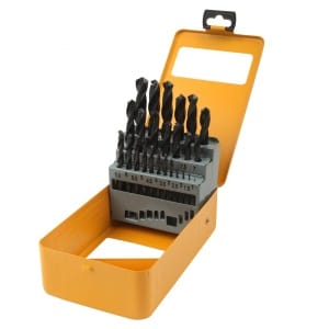 Set burghie, 25 buc, HSS 1-13mm, 75082, Tolsen